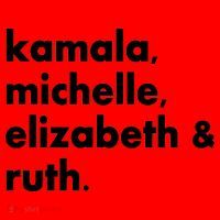 Kamala Michelle RBG Elizabeth Ruth Santa Hat thumb 1