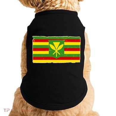 Kanaka Maoli Flag  Doggie Tank