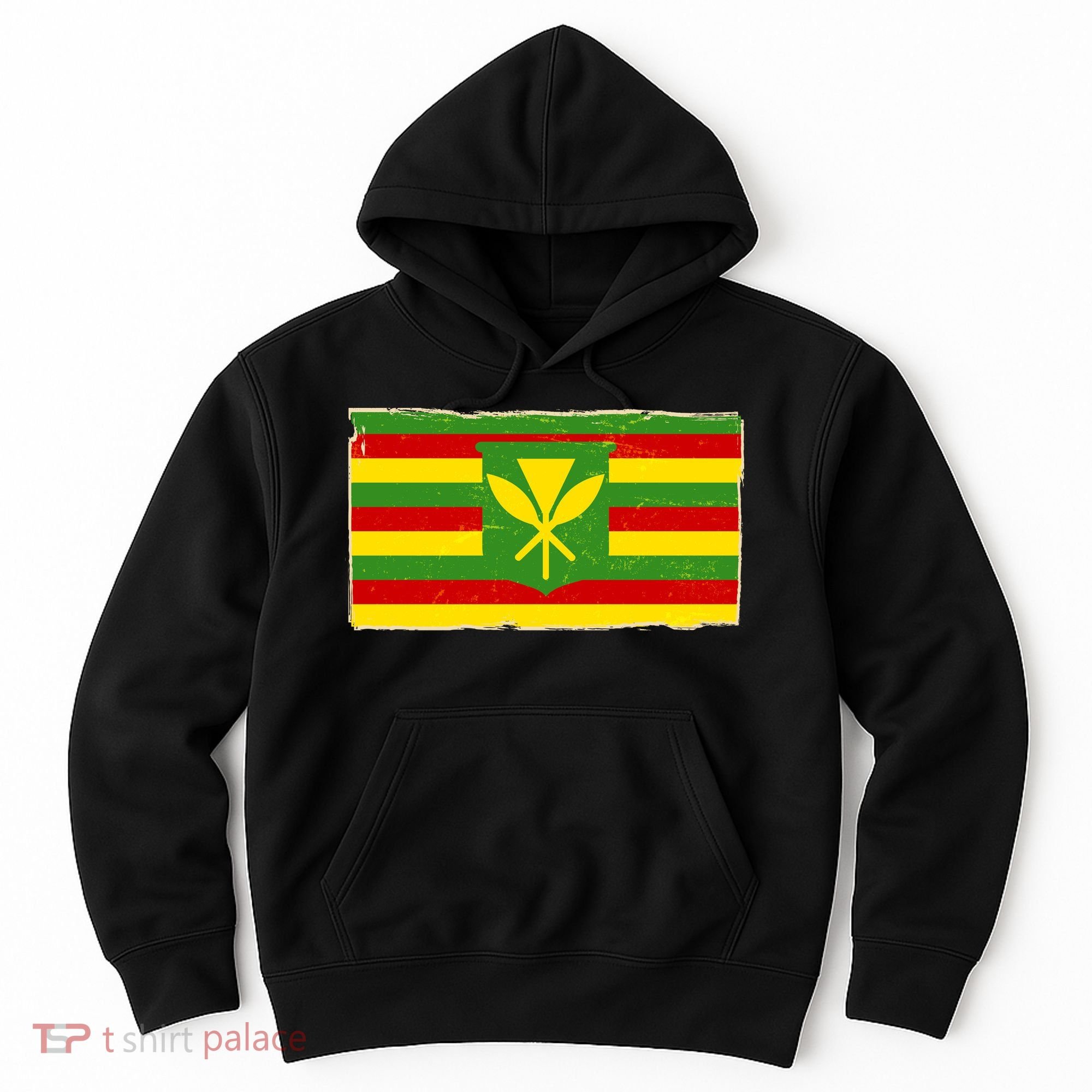 Kanaka Maoli Flag  Hoodie