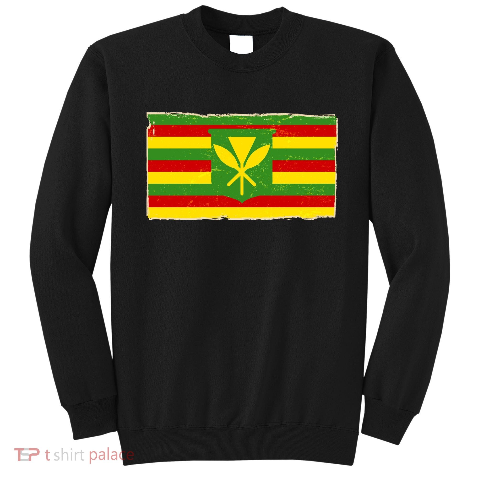 Kanaka Maoli Flag  Sweatshirt