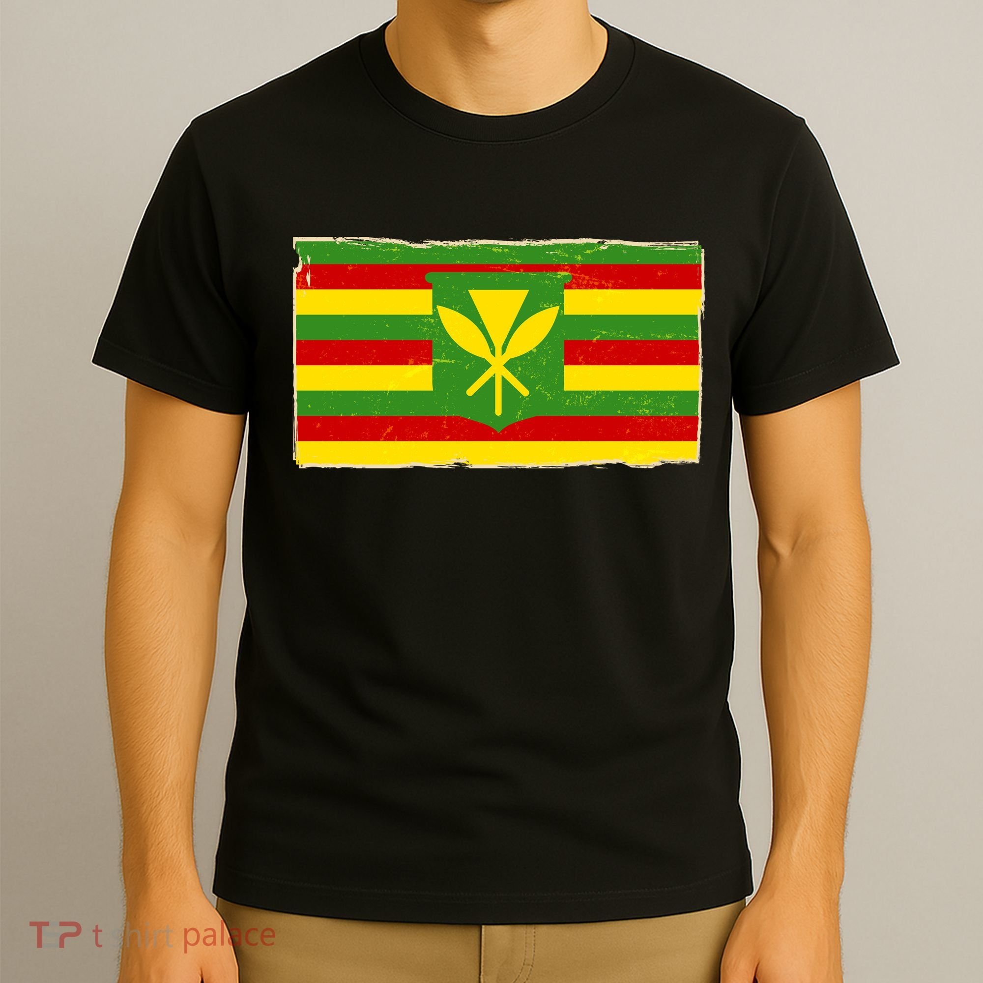 Kanaka Maoli Flag  T-Shirt