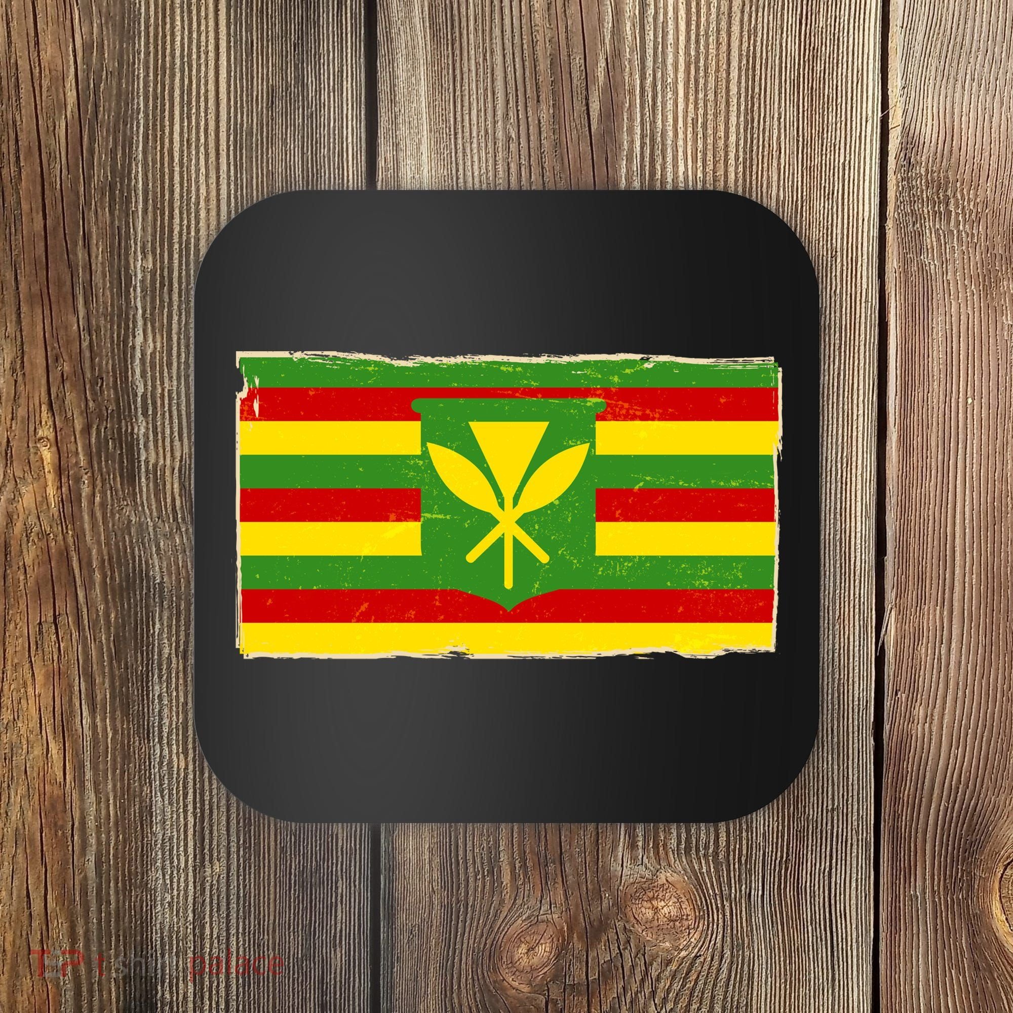Kanaka Maoli Flag  Coaster