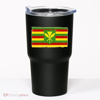 Kanaka Maoli Flag  Tumbler