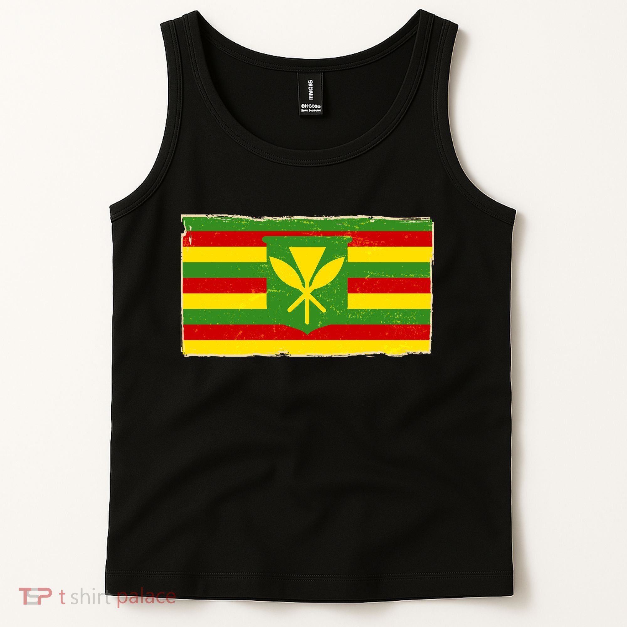 Kanaka Maoli Flag  Tank Top