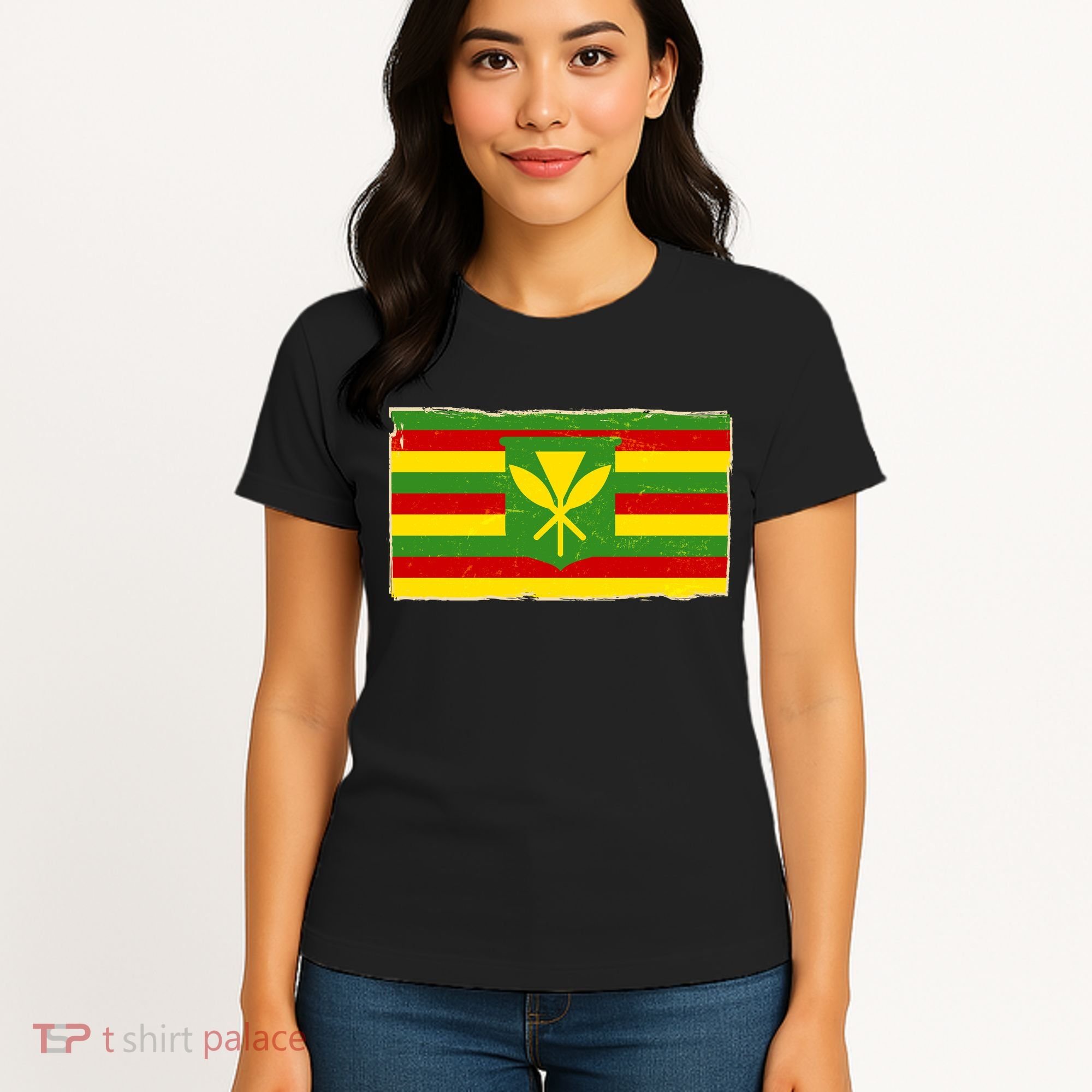 Kanaka Maoli Flag  Women's T-Shirt