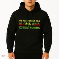 Kanaka Maoli Flag We Are Mauna Kea  Hoodie thumb 2