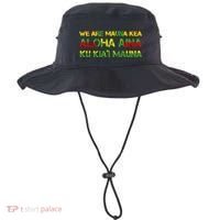 Kanaka Maoli Flag We Are Mauna Kea  Bucket Hat thumb 0