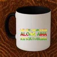 Kanaka Maoli Flag We Are Mauna Kea  Coffee Mug thumb 2