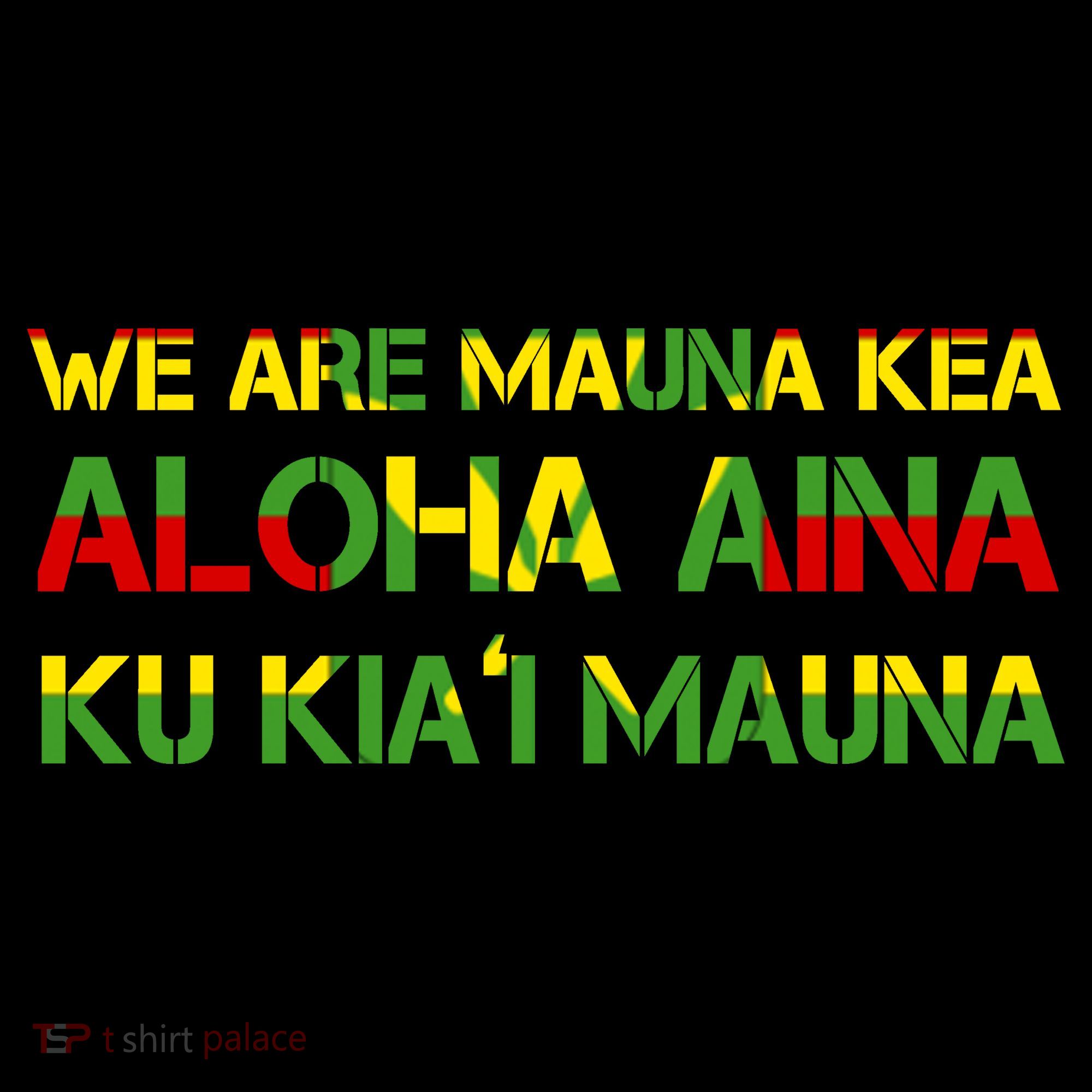 Kanaka Maoli Flag We Are Mauna Kea  Coffee Mug