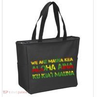 Kanaka Maoli Flag We Are Mauna Kea  Tote Bag thumb 2