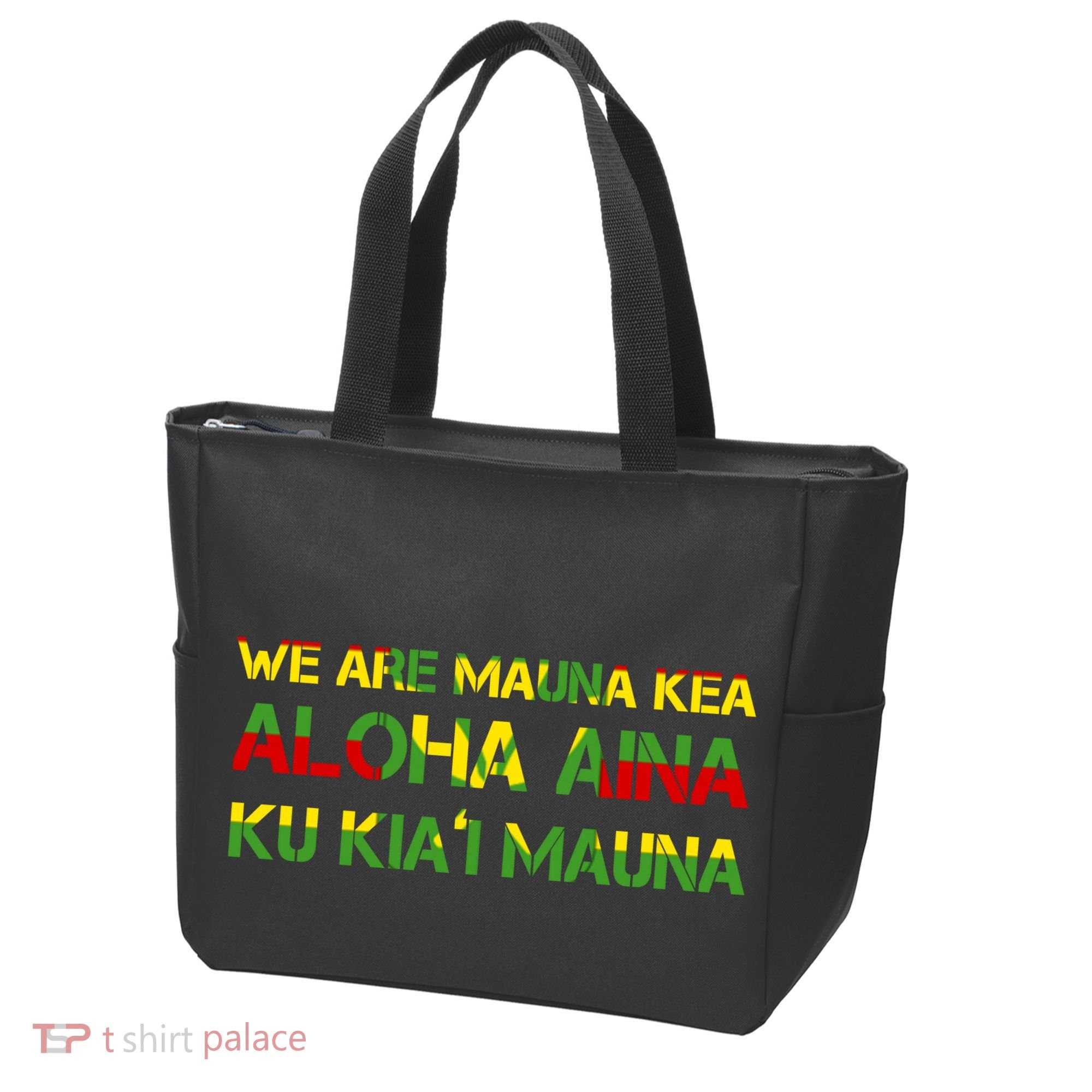 Kanaka Maoli Flag We Are Mauna Kea  Tote Bag