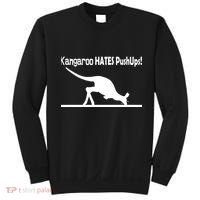 Kangaroo Hates Pushups Sweatshirt thumb 0
