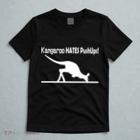 Kangaroo Hates Pushups T-Shirt thumb 5