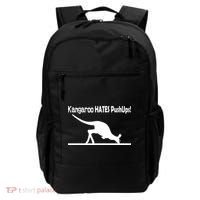 Kangaroo Hates Pushups Backpack thumb 0