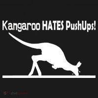 Kangaroo Hates Pushups Polo thumb 3