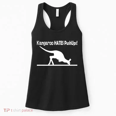 Kangaroo Hates Pushups Women's Tank Top
