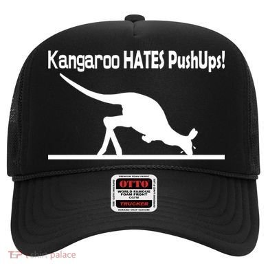 Kangaroo Hates Pushups Hat