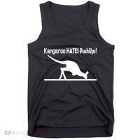 Kangaroo Hates Pushups Tank Top thumb 0