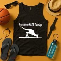 Kangaroo Hates Pushups Tank Top thumb 4