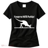 Kangaroo Hates Pushups Women's T-Shirt thumb 0