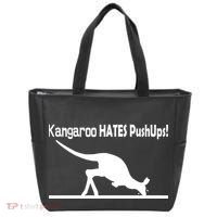 Kangaroo Hates Pushups Tote Bag thumb 0