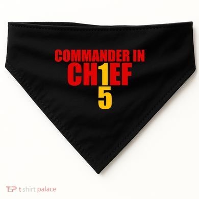 Kansas City Commander In Chief USA-Made Doggie Bandana