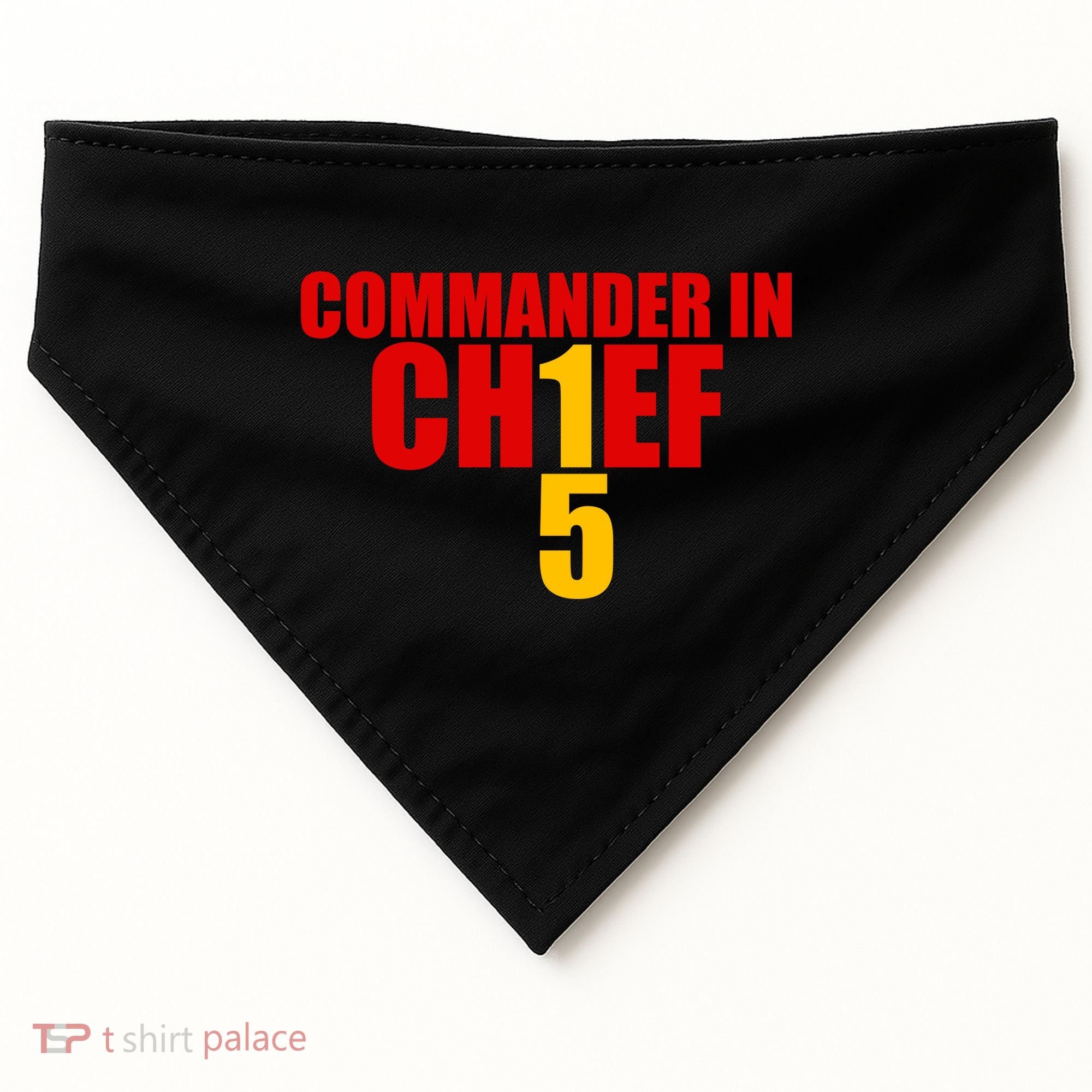 Kansas City Commander In Chief USA-Made Doggie Bandana