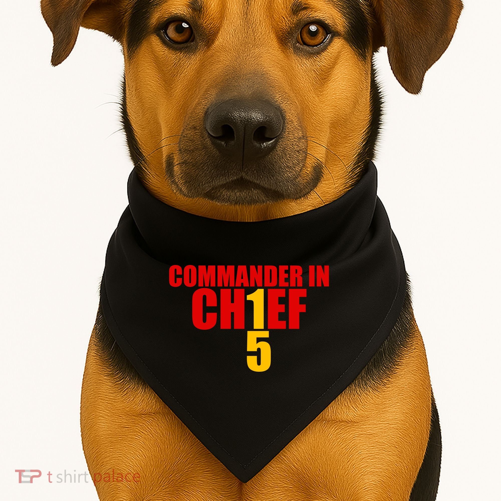 Kansas City Commander In Chief USA-Made Doggie Bandana