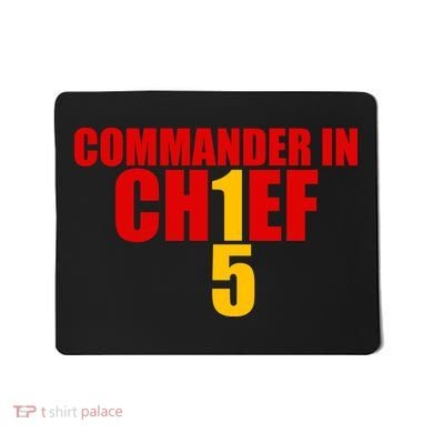 Kansas City Commander In Chief Mousepad