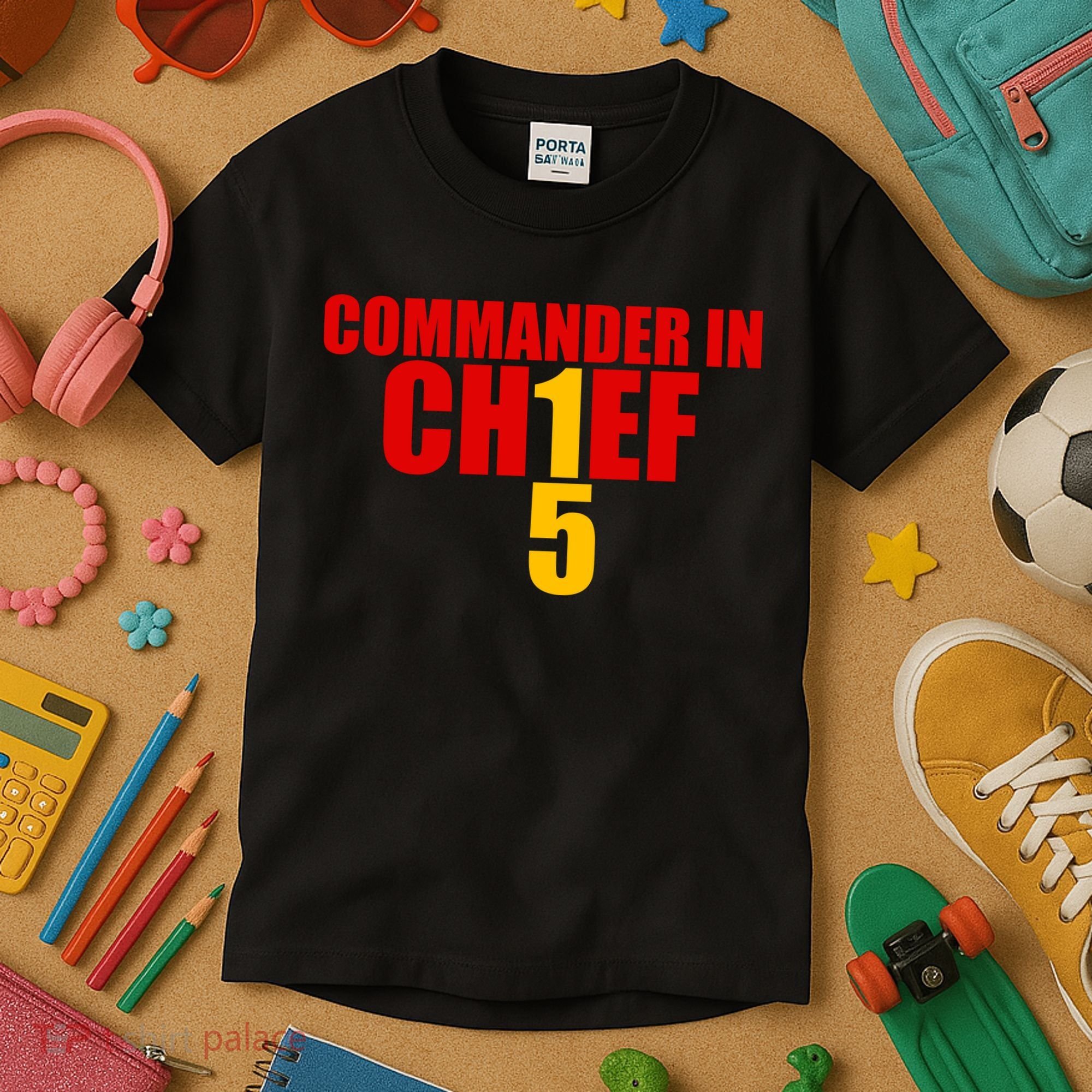 Kansas City Commander In Chief Kids T-Shirt