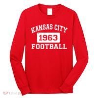 Kansas City Football Est. 1963 Long Sleeve Shirt thumb 0