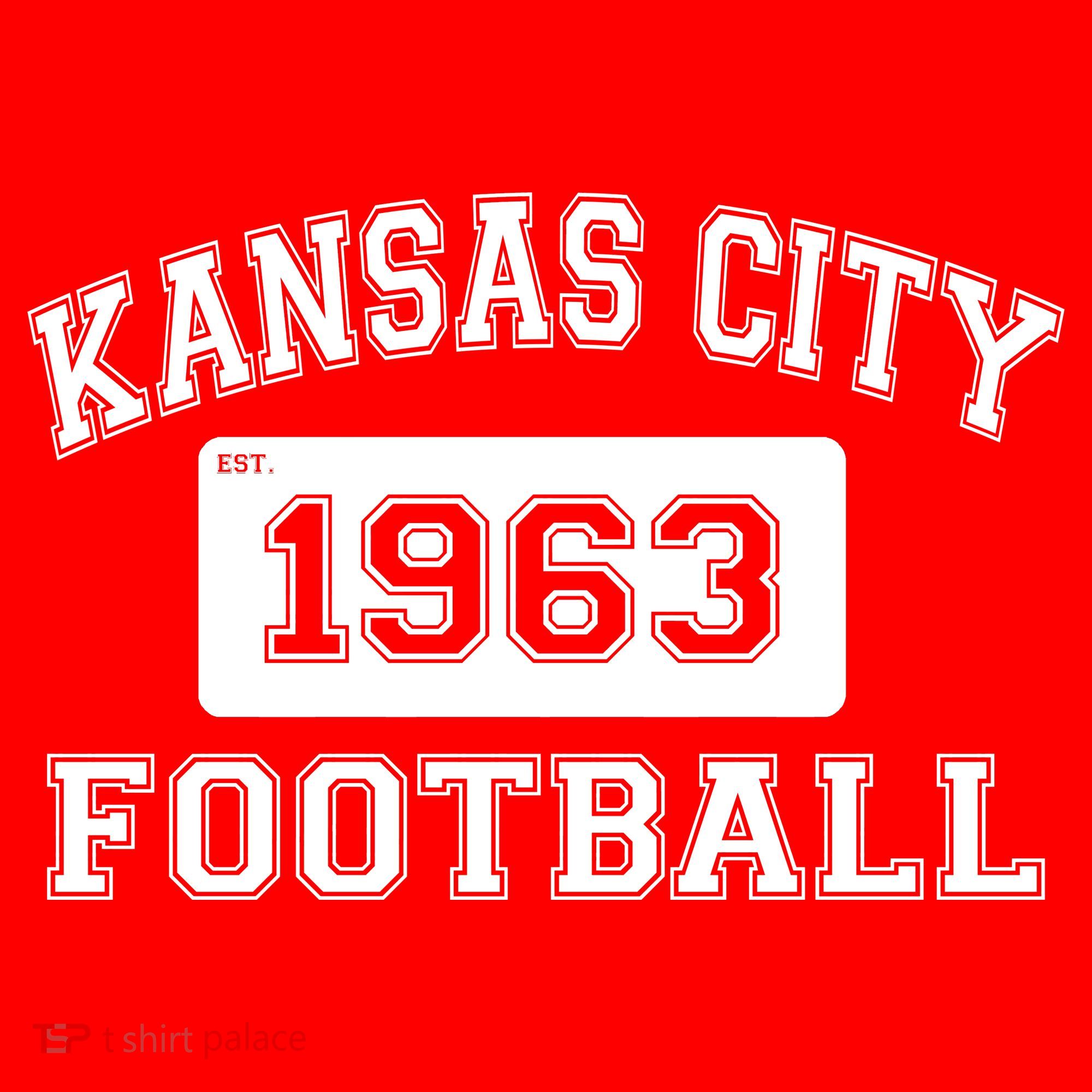 Kansas City Football Est. 1963 Long Sleeve Shirt
