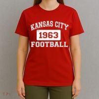 Kansas City Football Est. 1963 T-Shirt thumb 4
