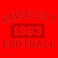 Kansas City Football Est. 1963 Santa Hat thumb 1