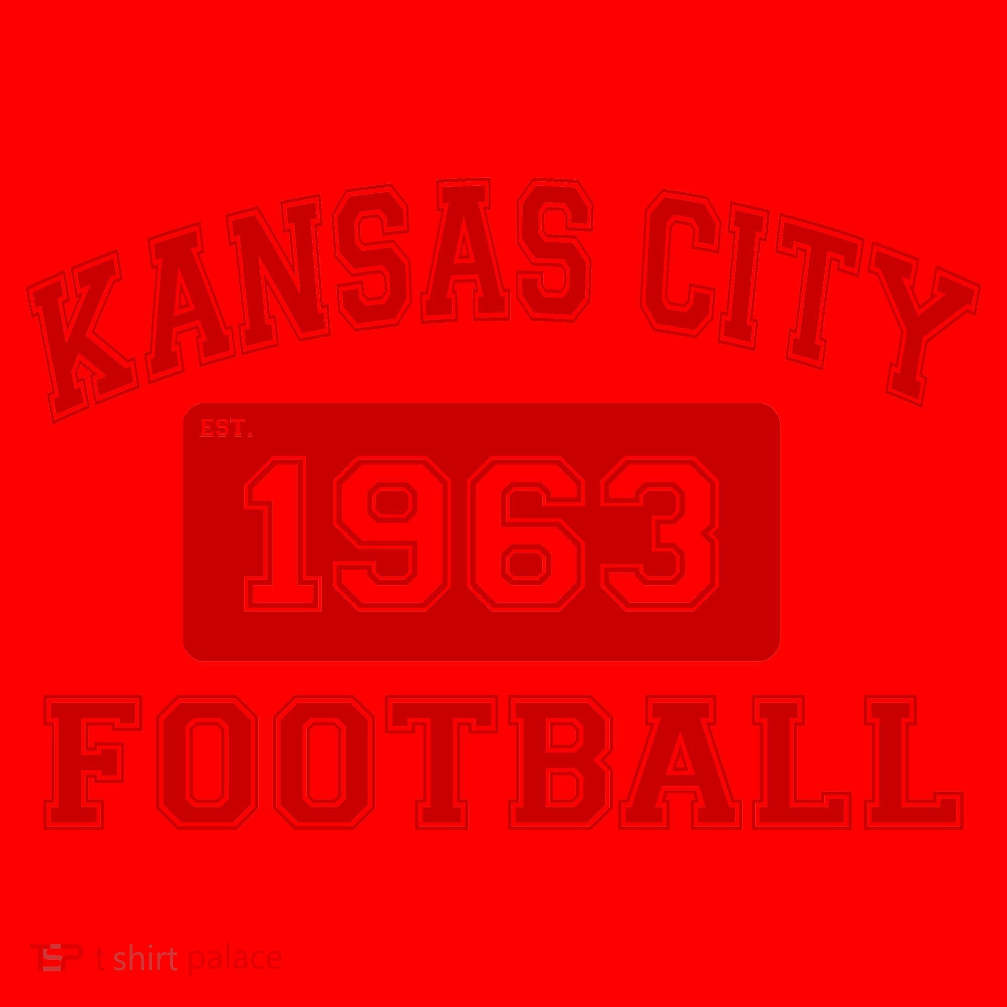 Kansas City Football Est. 1963 Santa Hat