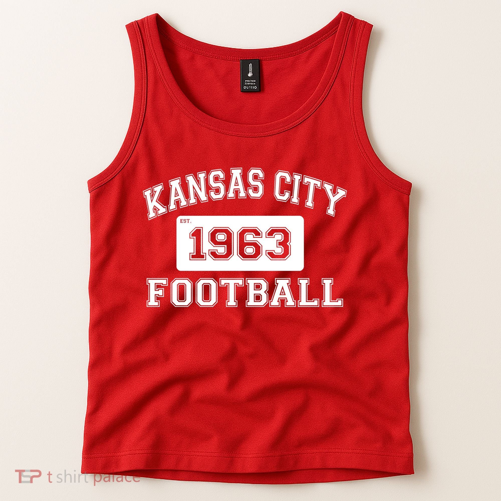 Kansas City Football Est. 1963 Tank Top