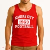Kansas City Football Est. 1963 Tank Top thumb 3
