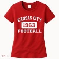 Kansas City Football Est. 1963 Women's T-Shirt thumb 0