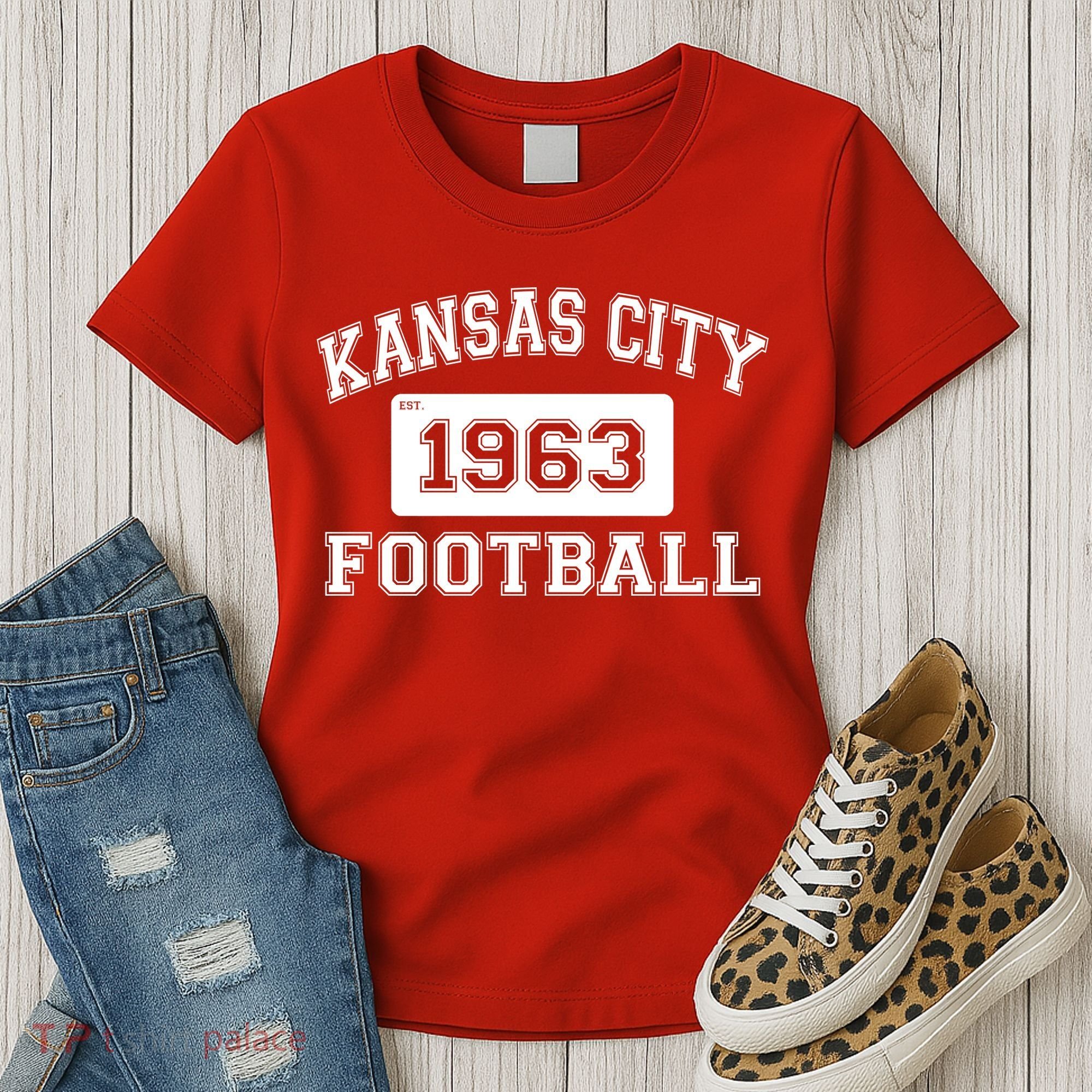 Kansas City Football Est. 1963 Women's T-Shirt
