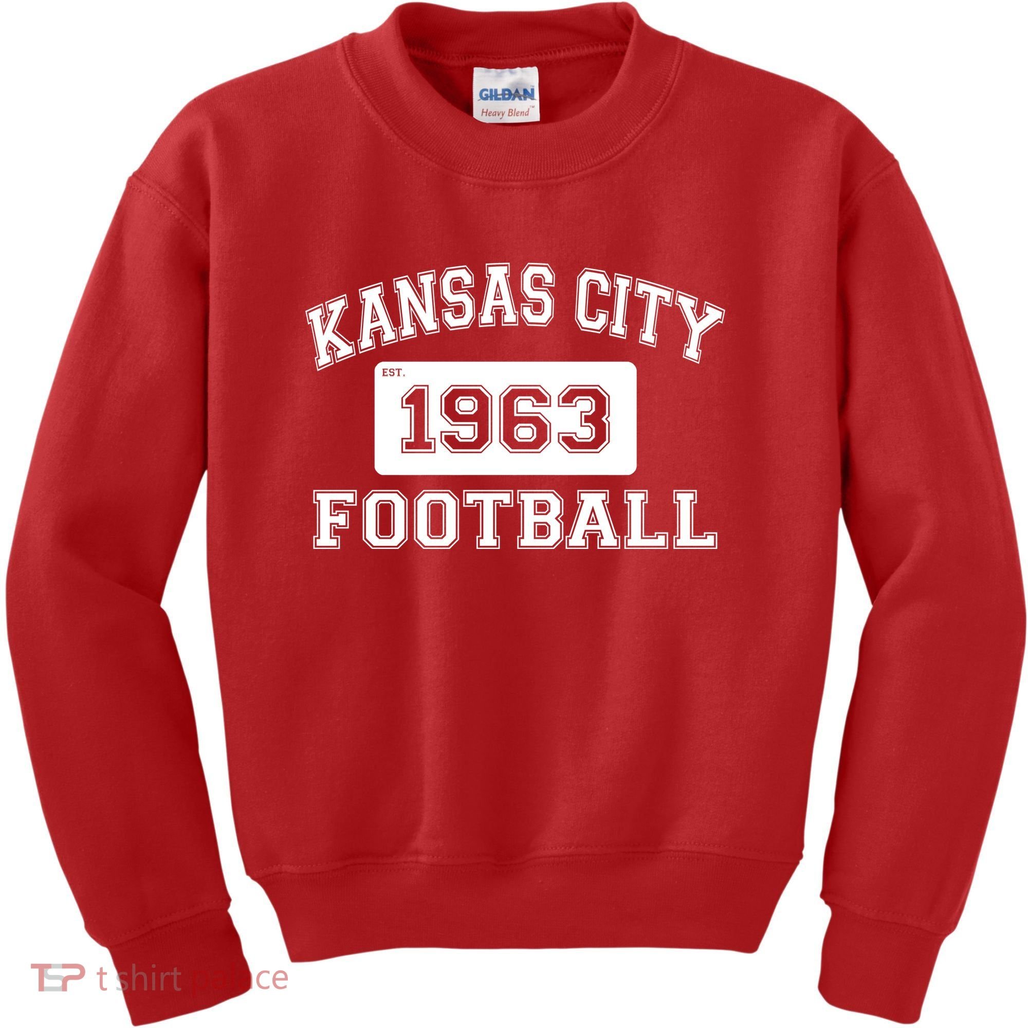 Kansas City Football Est. 1963 Kids Sweatshirt