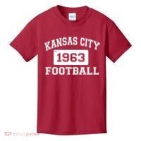 Kansas City Football Est. 1963 Kids T-Shirt thumb 0