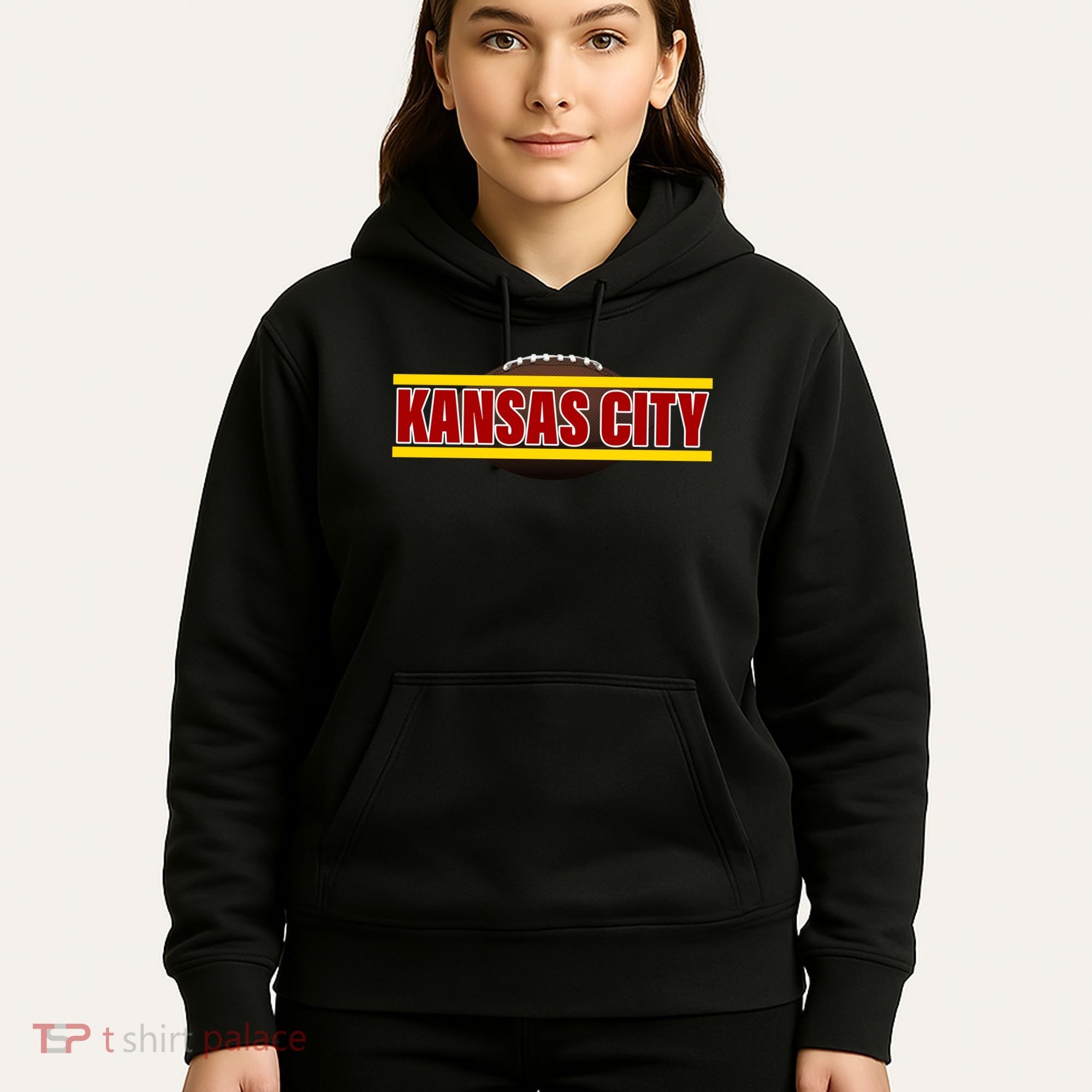 Kansas City Football Logo Hoodie