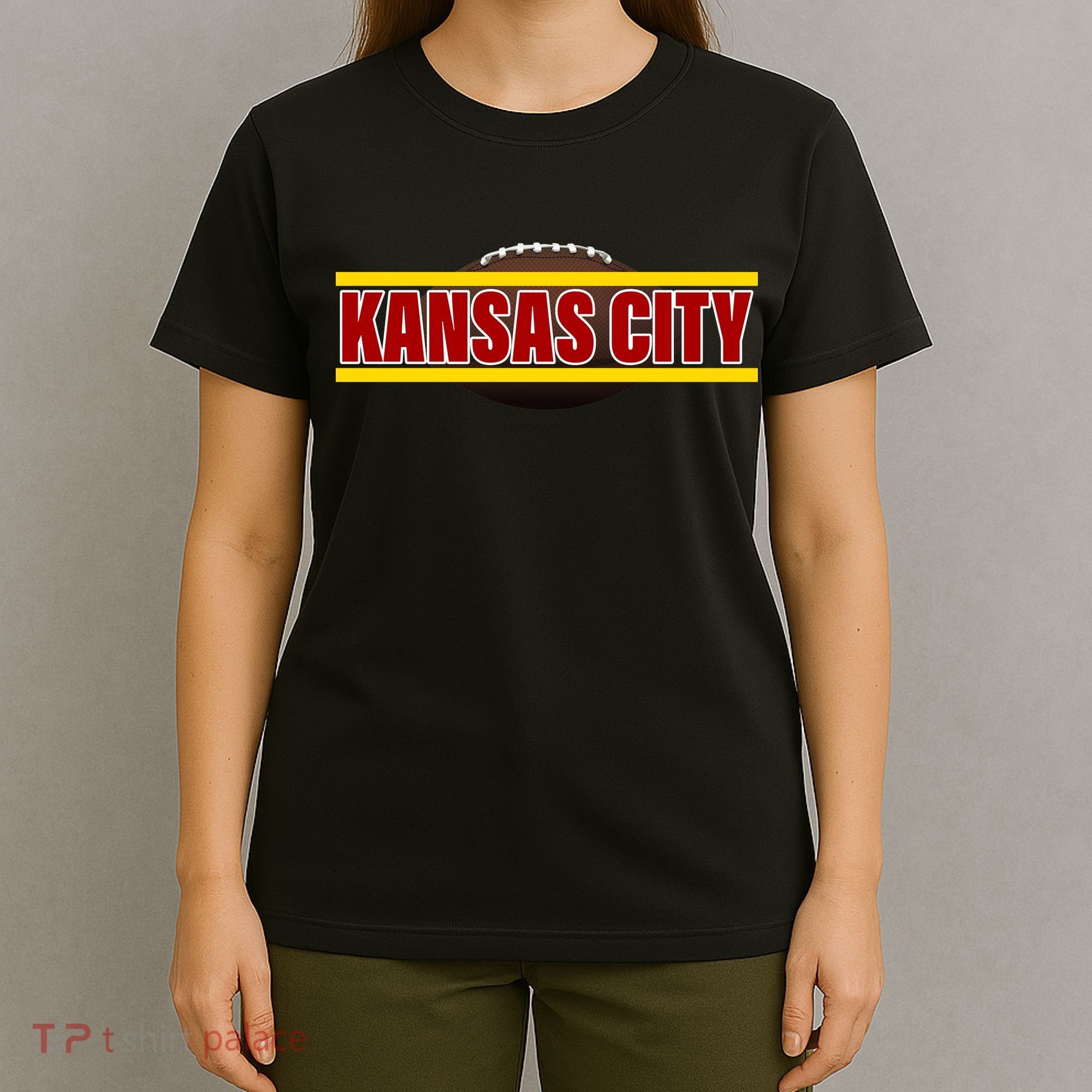 Kansas City Football Logo T-Shirt