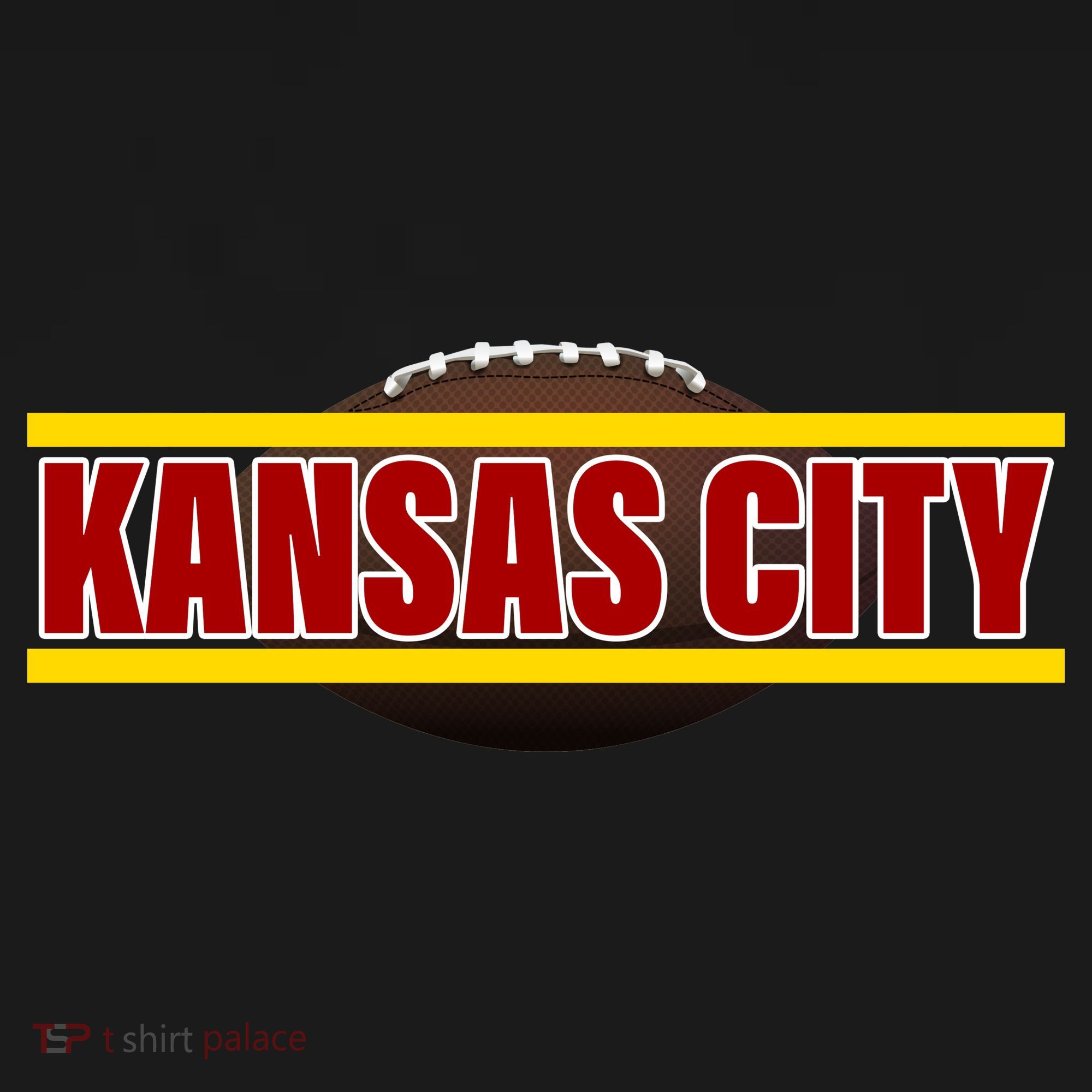 Kansas City Football Logo T-Shirt