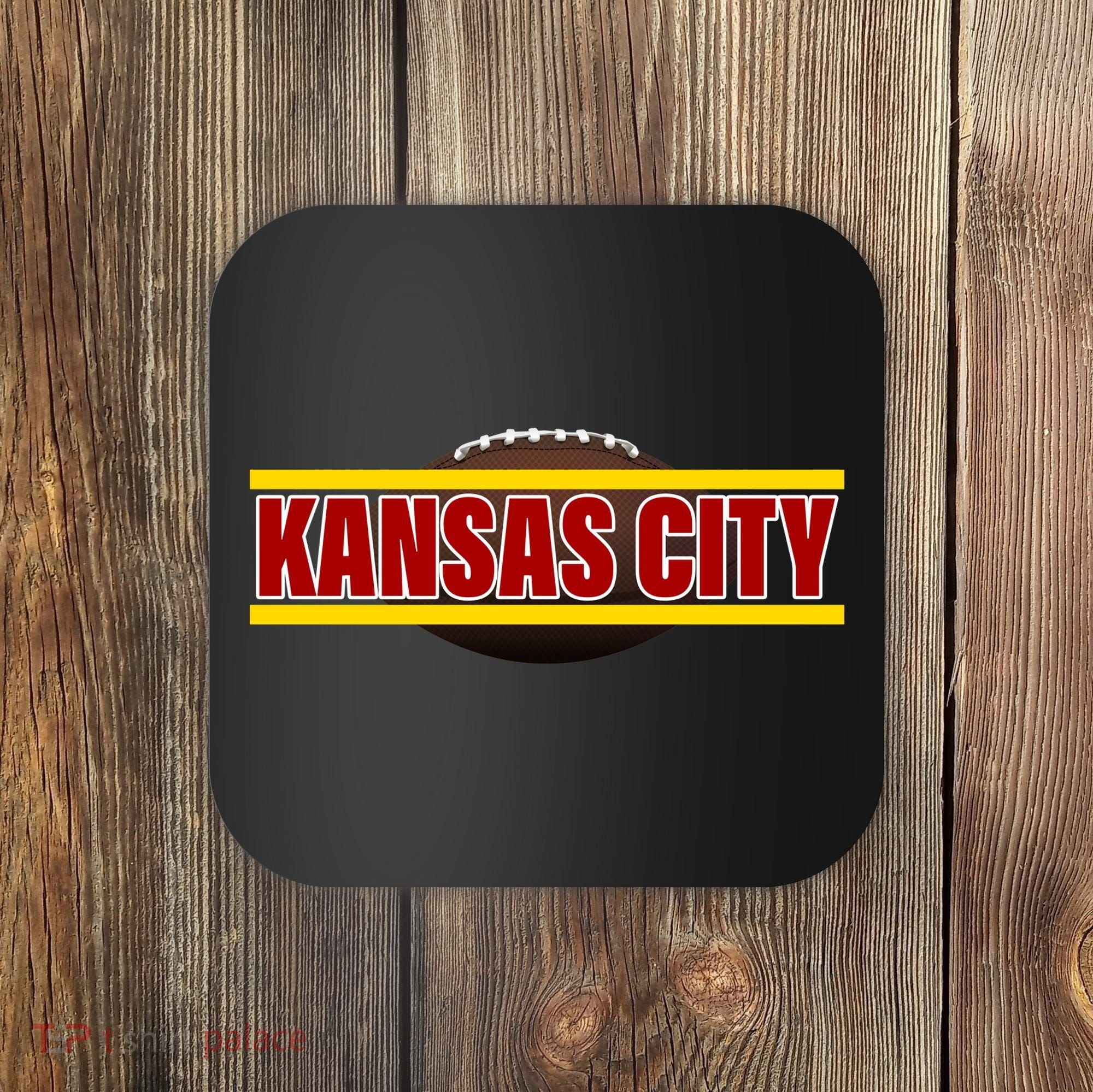 Kansas City Football Logo Coaster