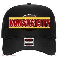 Kansas City Football Logo Hat thumb 0