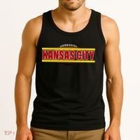 Kansas City Football Logo Tank Top thumb 3