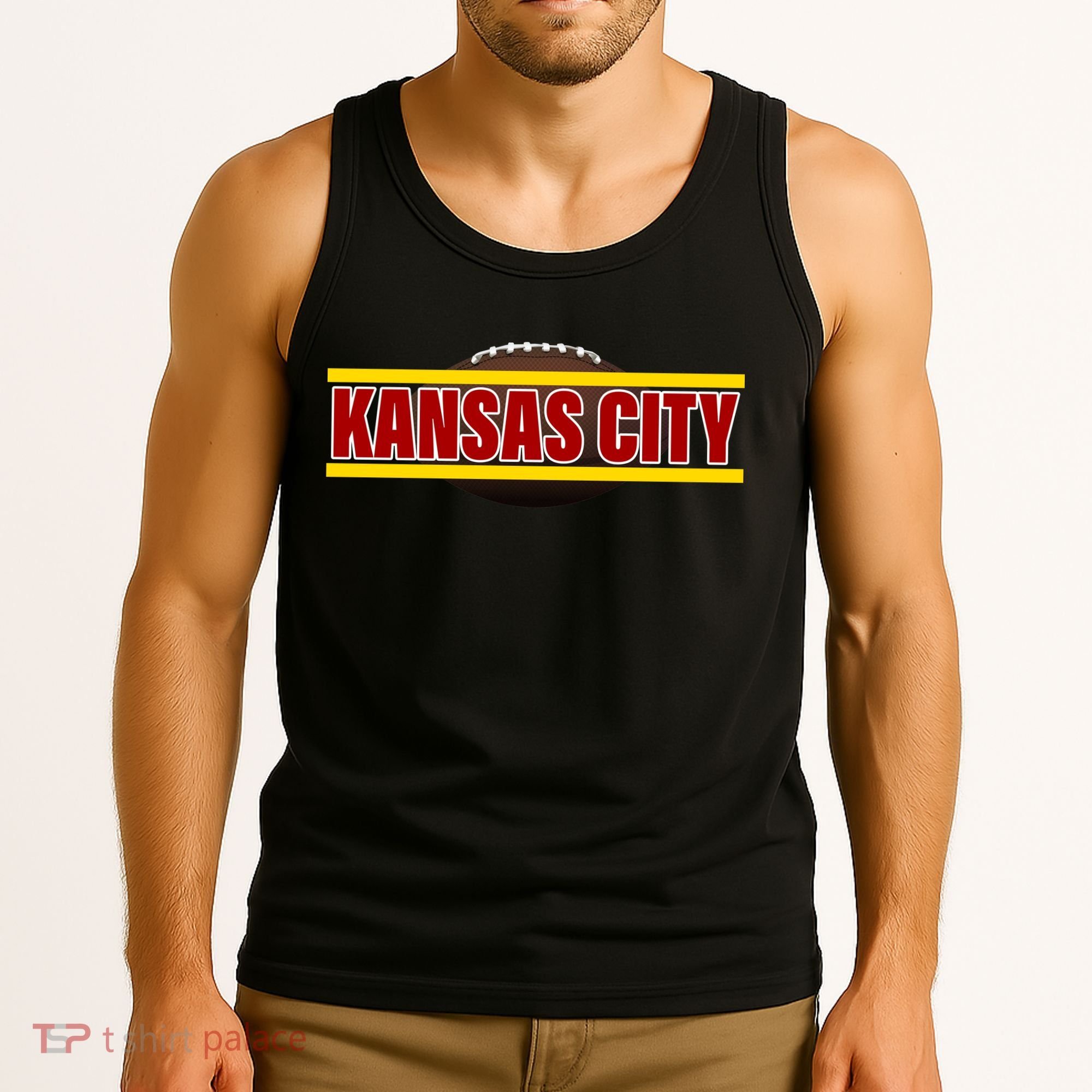 Kansas City Football Logo Tank Top