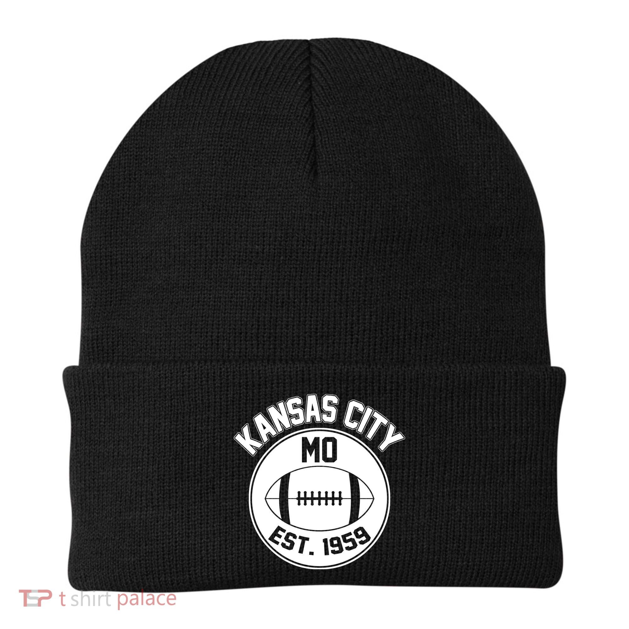 Kansas City Football MO Retro Chief Beanie