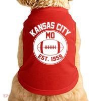 Kansas City Football MO Retro Chief Doggie Tank thumb 0